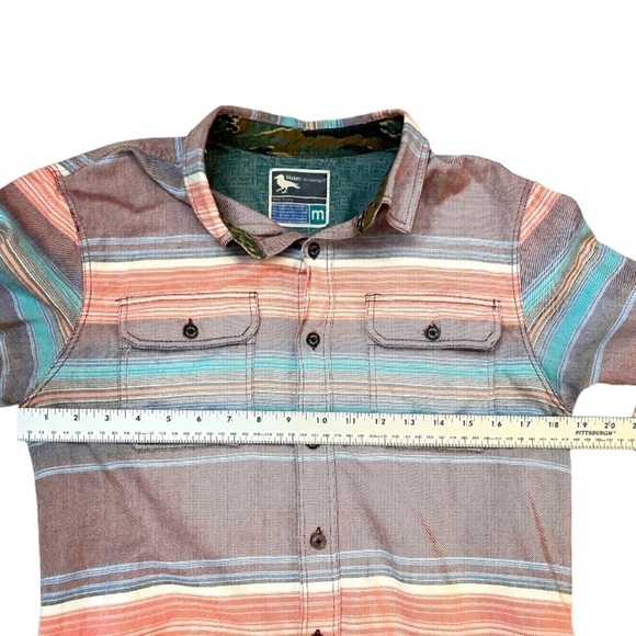 Modern Amusement Flannel Button Down Medium - Picture 9 of 12
